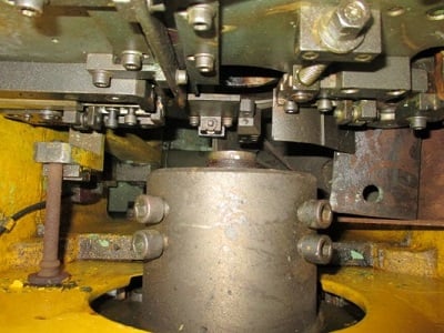 120 Ton, Schuler #M120, Horizontal Coining Press, 250 PPM, hopper feed - Image 4