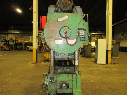 60 Ton, Oak #FP-2-42, High Speed Fin Press, 1-1/2" stroke, 16" shut height, 42" x 34" bed, 3" adjustment, 400 - Image 4