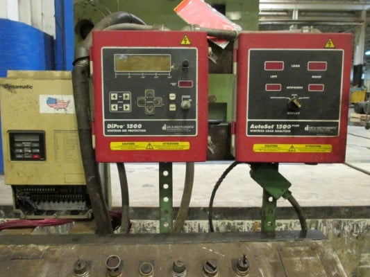 60 Ton, Oak #FP-2-42, High Speed Fin Press, 1-1/2" stroke, 16" shut height, 42" x 34" bed, 3" adjustment, 400 - Image 5