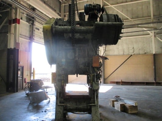 200 Ton, Erie Trim SSSC Press, 30" x 36" x 1-7/8" bolster, 30" x 36" bed opening, 8" stroke, 18" shut height - Image 2