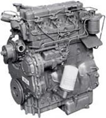 60 HP Perkins #4.236, Engine Assembly, 2800 RPM, remanufactured - Image 1