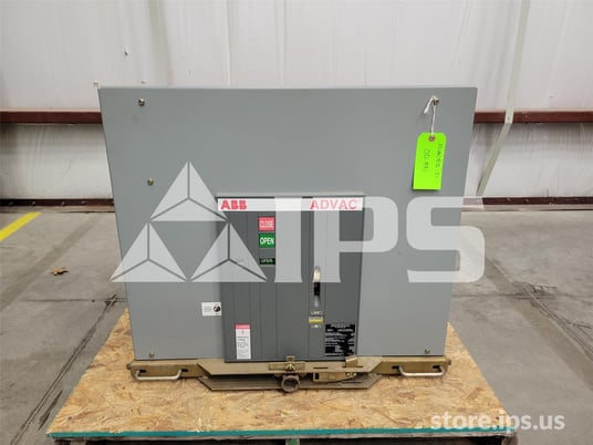 1200 Amps ABB Advac Aa221777xx0000p Model 2 (advac Model 2) 125 Volts DC Control - Image 1