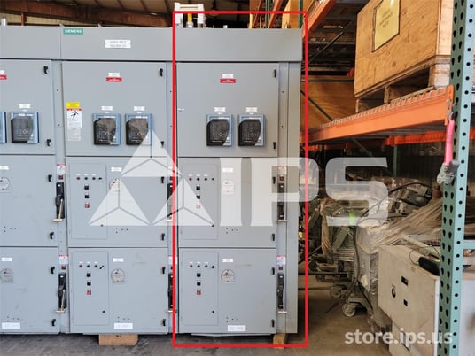 400 Amps Sa 81000 Series Vacuum Indoor Switchgear 5 KV Two 400 Amps Drawout Contactor Compartments, Control - Image 1