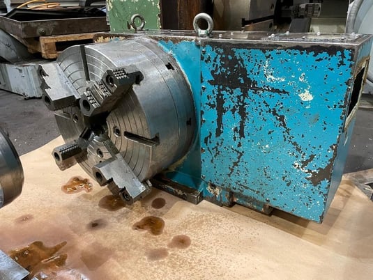 20 Tanshing #MRNG-400 4th Axis, with 4-Jaw 16" chuck - Image 5