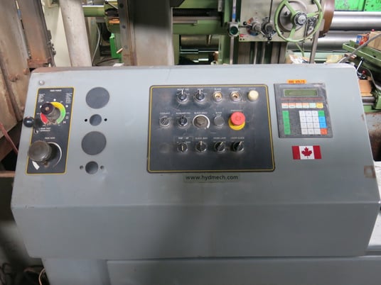 26" x 42" Hyd-Mech #H-26/42, 2-post horizontal band saw, 29" rounds - Image 3