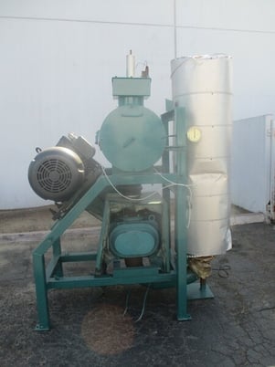 Tuthill #9016-46L2, vacuum blower system, 75 HP, complete Roots system - Image 10