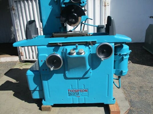 6" x 18" Thompson #F, hydraulic surface grinder with Walker 6" x 18" Magnetic chuck - Image 2