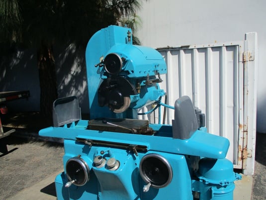 6" x 18" Thompson #F, hydraulic surface grinder with Walker 6" x 18" Magnetic chuck - Image 3