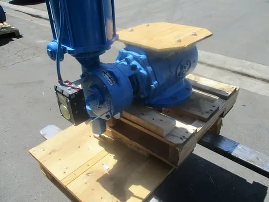 6" Dezurik, Eccentric Plug Valve, w/ Actuator, New - Image 6