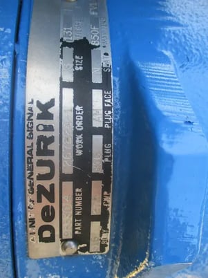 6" Dezurik, Eccentric Plug Valve, w/ Actuator, New - Image 8