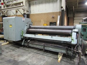 10' x 1/2" Bertsch #11, Bending Roll, roll position indicator, joystick control, air drop end - Image 2