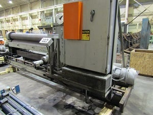 10' x 1/2" Bertsch #11, Bending Roll, roll position indicator, joystick control, air drop end - Image 5