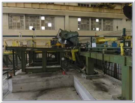 51" Kaltenbach #HDM-1300, Automatic Saw, 1300mm diameter, 700mm billet cut length, PLC, hydraulic feed - Image 2