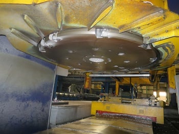 9 Ton, Demag Sack Knoevenagel Aluminum Scalper, 1500mm x 550mm - Image 1