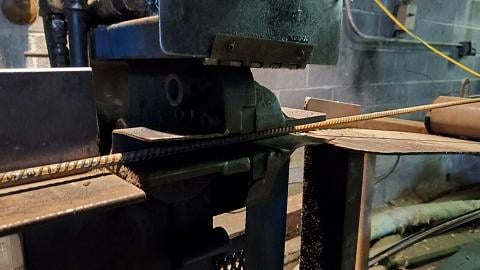 Rod Chomper #RCE-6, Rebar Cutting Machine, 6 Bar, 5 HP - Image 2