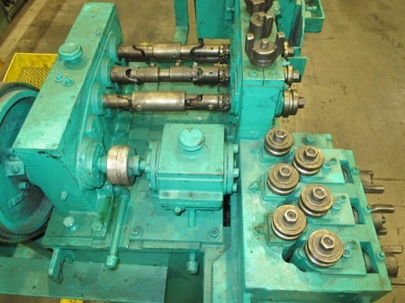 3/8" Torrington #1819, 12-Roll 2-plane Tube & Rod Straightener, 125" hex or squaring rod, 1/12" diameter x 1" - Image 5