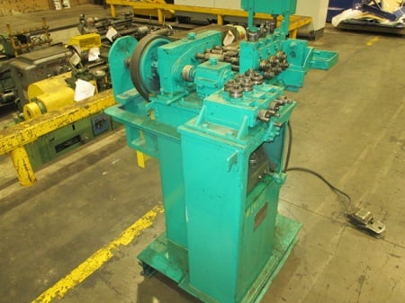 3/8" Torrington #1819, 12-Roll 2-plane Tube & Rod Straightener, 125" hex or squaring rod, 1/12" diameter x 1" - Image 6