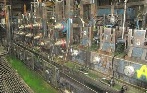 7-1/2" x 3/8" Abbey Etna, Rafted Pipe Mill Line, 200 FPM, L-R, upgraded 2014 - Image 1