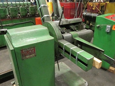 2500 lb. American Steel Line Uncoiler, 20" width, 48" outside dimensions - Image 3