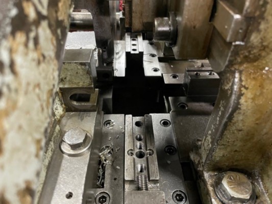 Baird (Rockwell) #28, Multislide Slide, 3/32" wire diameter, 3/4" stock, 6" feed, split cams, #2 roll - Image 5