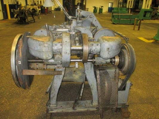 Baird #2, Four Slide Machine, 1/8" wire diameter, 1" ribbon, 3-14" roll straightener, 8" feed - Image 2