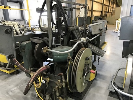 Nilson #3F, Four Slide, 3/16" wire diameter, 2" strip, 15" feed, 320 SPM, air clutch & brake - Image 3