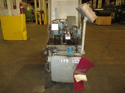 Nilson #700L, Four Slide Wire Forming Machine, 1/32" wire diameter, 3/4" strip, 4" feed, 540 SPM - Image 3