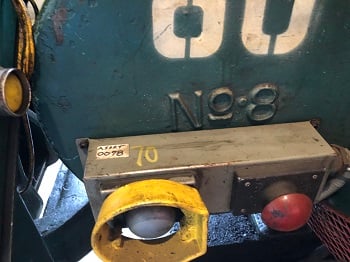U.S. Baird #8, Four Slide Wire Former, 1/2" wire diameter, 24" feed, split cams air clutch, double gib, 2 - Image 4
