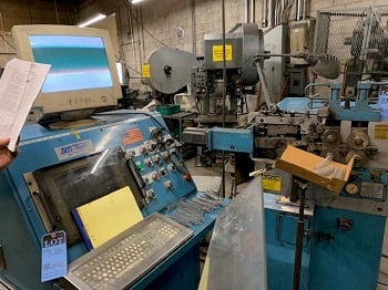 BHS, Torin #11-5, CNC Programmable Spring Coiler, .080" wire diameter, unlimited wire length, 575 FPM - Image 1