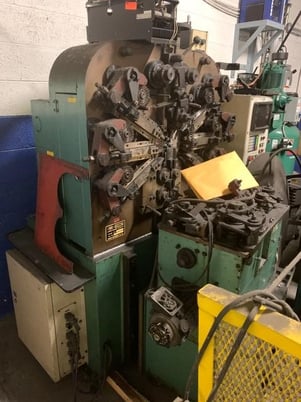 Shinko #VF-820MFT, CNC Spring Coiler with Forming Table (parts Machine), 6mm capacity, 1992 - Image 1