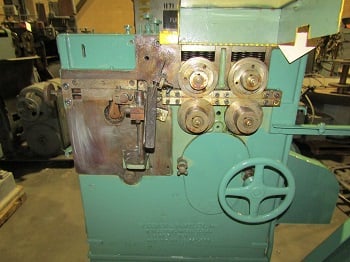 No. 721 Sleeper & Hartley, Universal Escapement Type Wire Spring Coiler, .080" wire, 1-1/2" ID, 145" feed - Image 2