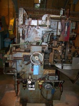 No. 1 Sleeper & Hartley, Torsion Wire Spring Coiler, Series 731, .072" wire, 4" spindle travel, 8" feed, 1" - Image 1