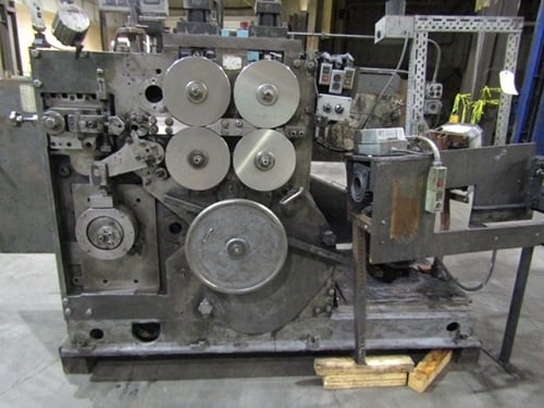 No. W13A Torin, Spring Maker, Eccentric Cut-Off, .313" wire, 4.625 coil outside dimension, 82 SPM, Double - Image 1