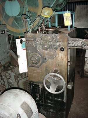 No. W-11A Torrington, Segment Type Spring Coiler, .072" wire, 1.562" coil outside dimension, 200 SPM, 7 roll - Image 1
