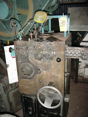 No. W-11A Torrington, Segment Type Spring Coiler, .072" wire, 1.562" coil outside dimension, 200 SPM, 7 roll - Image 2