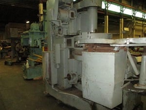 Besly #929, Double Vertical Spindle Disc Spring Grinder, 30" grinding wheel, 60" Rotary Dial, 5500 FPM - Image 3