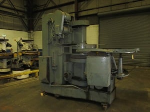 Besly #929, Double Vertical Spindle Disc Spring Grinder, 30" grinding wheel, 60" Rotary Dial, 5500 FPM - Image 7