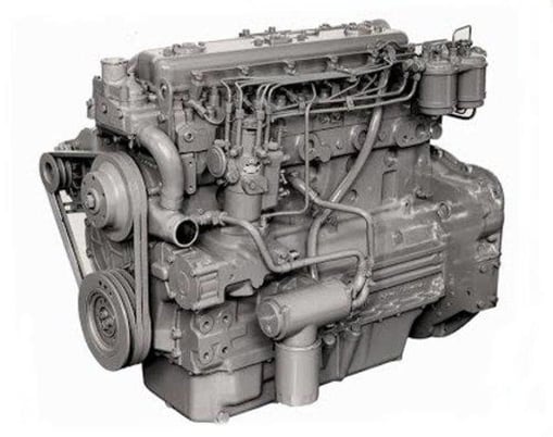 Perkins #6.354.4, Engine Assembly, factory remanufactured, 1 year factory warranty - Image 1