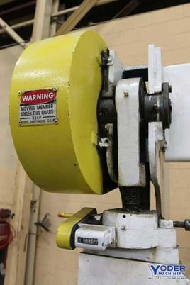 45 Ton, Heim #45-8, hydraullic press brake, 8' overall, 78" between housing, 2" stroke, 12" Shut Height, 5 - Image 4