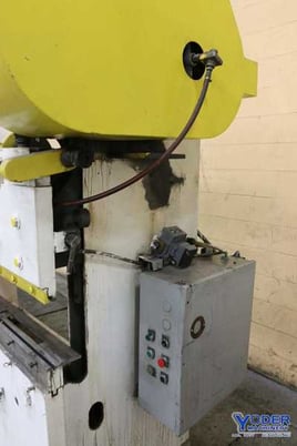 45 Ton, Heim #45-8, hydraullic press brake, 8' overall, 78" between housing, 2" stroke, 12" Shut Height, 5 - Image 6