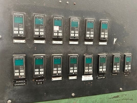 Temperature control panel, 14 zone, 6 barrel zones - Image 4