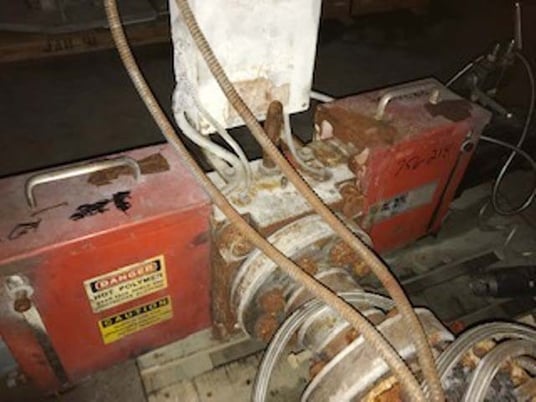 4.5" Hydraulic Screen Changer, Beringer, 2 breaker plates - Image 5