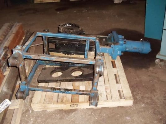 6" Hydraulic slide plate screen changer, Ermafa, dual breaker plate - Image 2