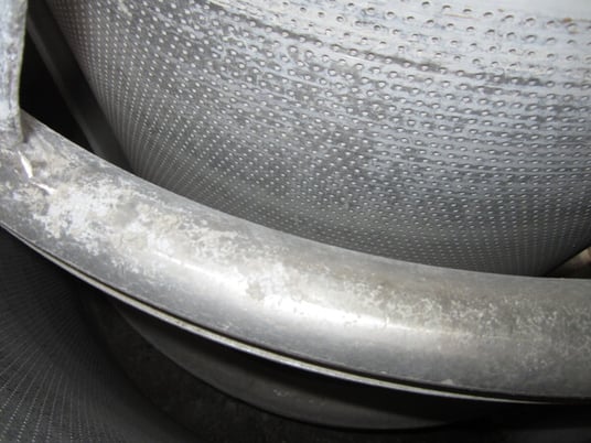 18" Bird #40, Centriscreen Stainless Steel pressure screen, 9000 gpm - Image 2