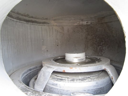 18" Bird #40, Centriscreen Stainless Steel pressure screen, 9000 gpm - Image 3