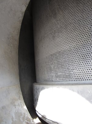 18" Bird #40, Centriscreen Stainless Steel pressure screen, 9000 gpm - Image 9