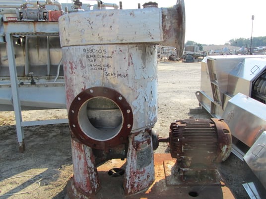 Black Clawson #30P, Stainless Steel pressure screen, flat steel bolt on lid,no basket - Image 1