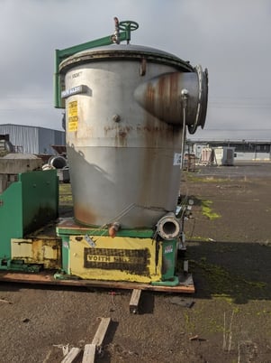 Voith #35VS, pressure screen with .010"wedge wire basket & multifoil rotor, 150 HP - Image 1