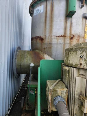 Voith #35VS, pressure screen with .010"wedge wire basket & multifoil rotor, 150 HP - Image 2