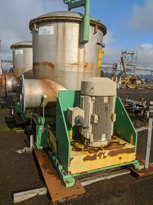 Voith #35VS, pressure screen with .010"wedge wire basket & multifoil rotor, 150 HP - Image 5